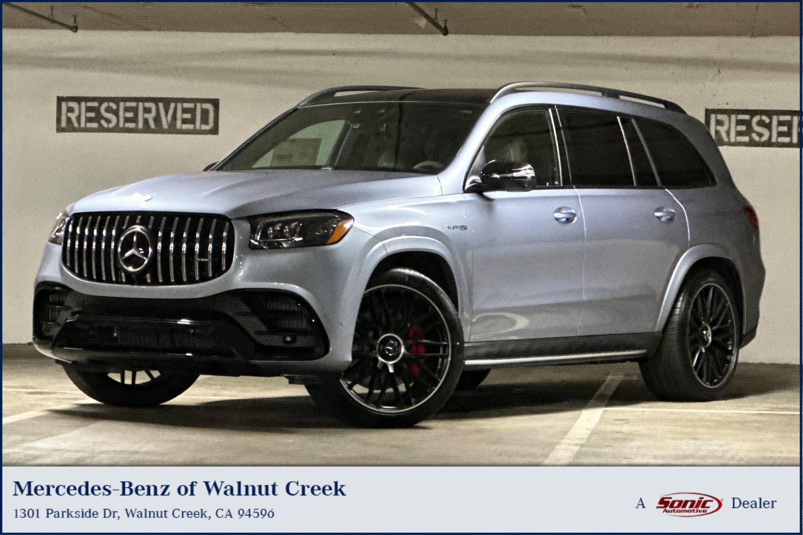 New 2025 Mercedes-Benz GLS 63 AMG 4MATIC image 1