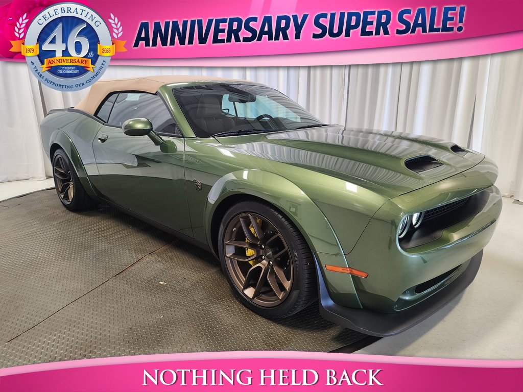 New 2023 Dodge Challenger SRT Hellcat w/ Plus Package