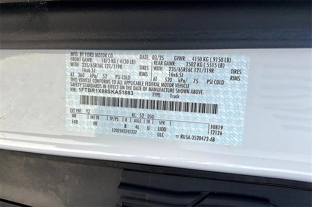 New 2025 Ford Transit 250 148 High Roof image 12