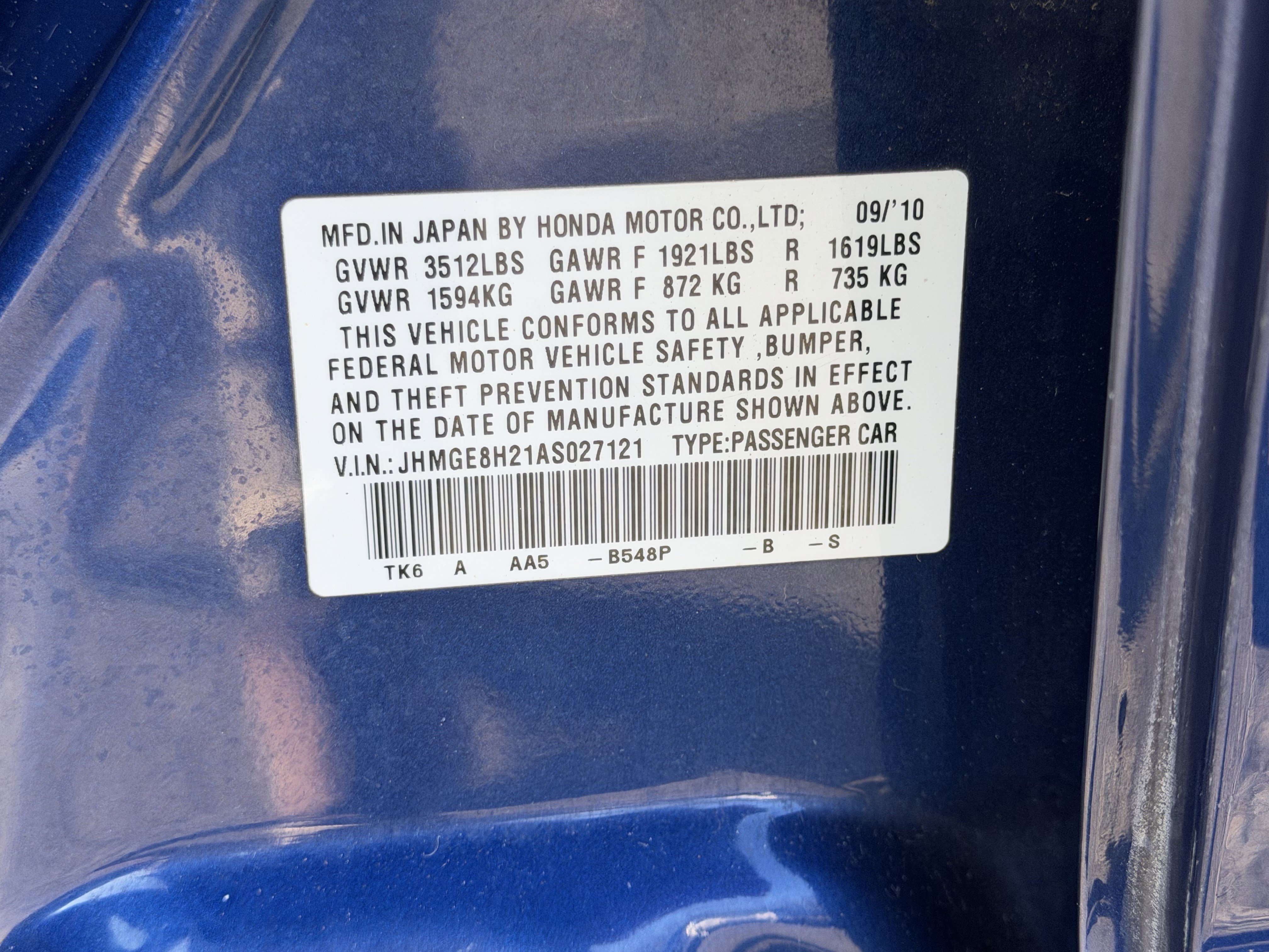 Used 2010 Honda Fit image 25