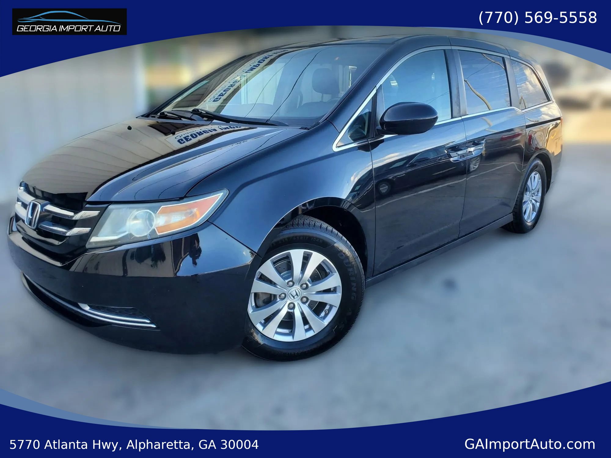Used 2014 Honda Odyssey EX-L