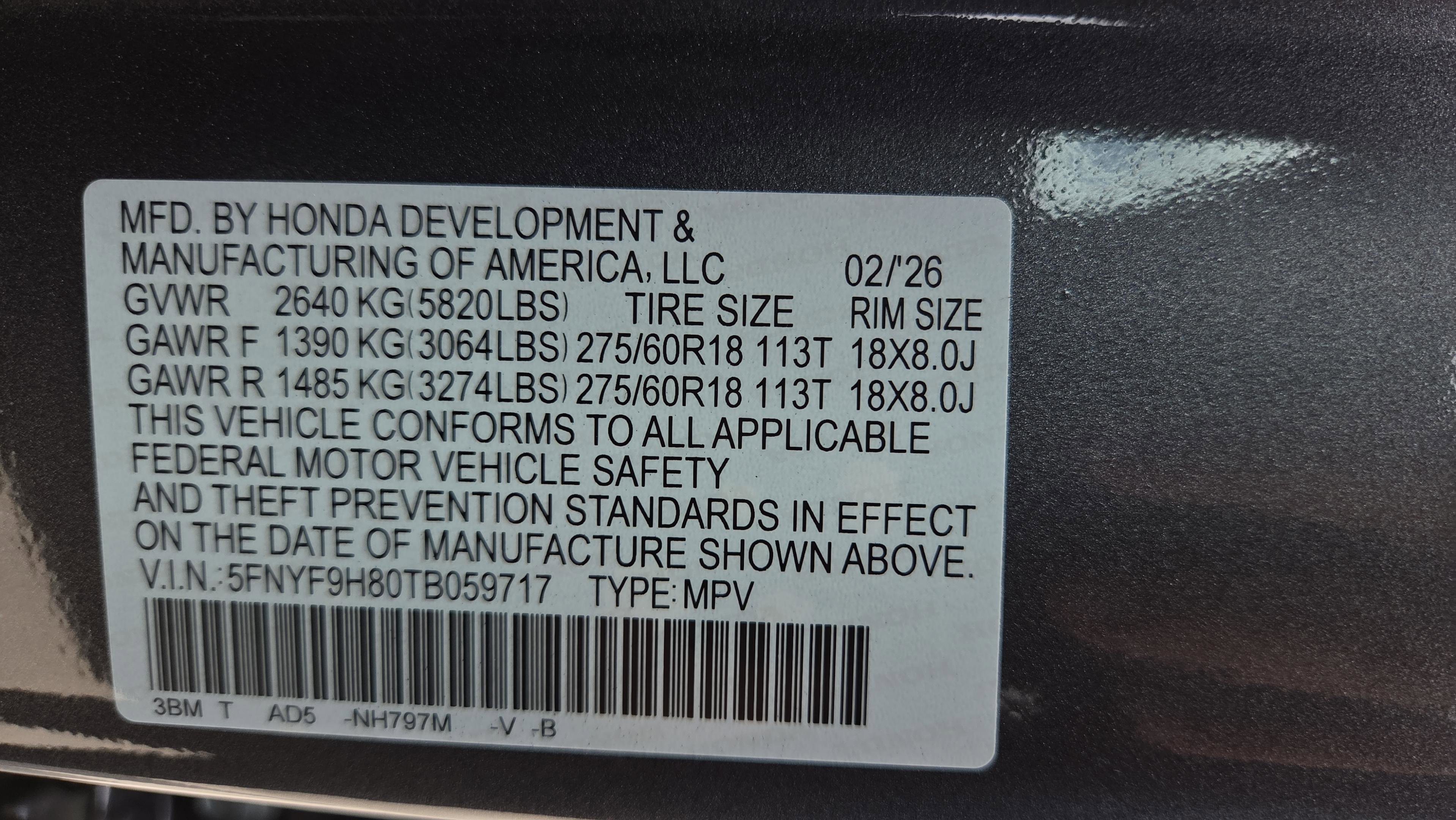 New 2026 Honda Passport TrailSport Elite image 29