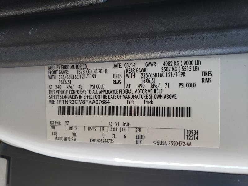 Used 2015 Ford Transit 250 148 Medium Roof RWD image 20