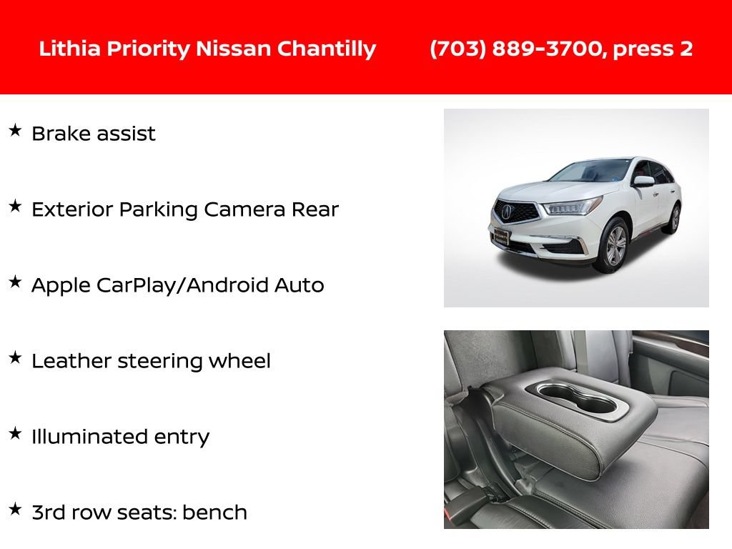 Used 2020 Acura MDX FWD image 12