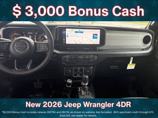 New 2026 Jeep Wrangler Unlimited Sport AWD/4WD image 17