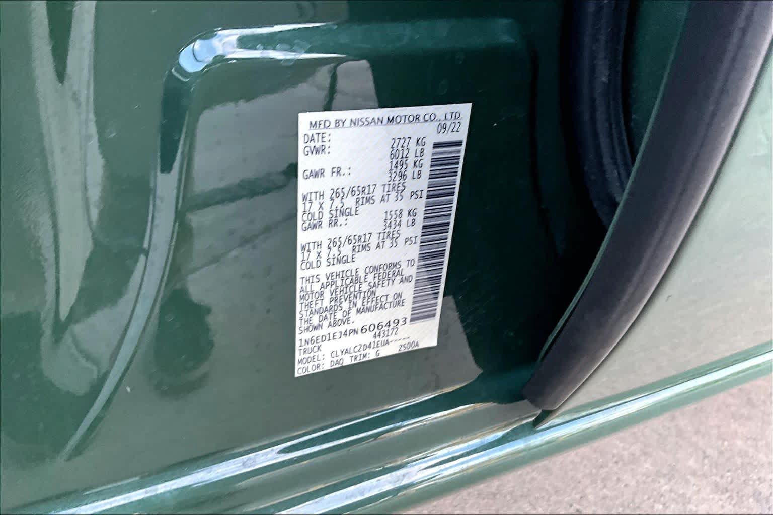 Certified 2023 Nissan Frontier SV w/ SV Convenience Package RWD image 37