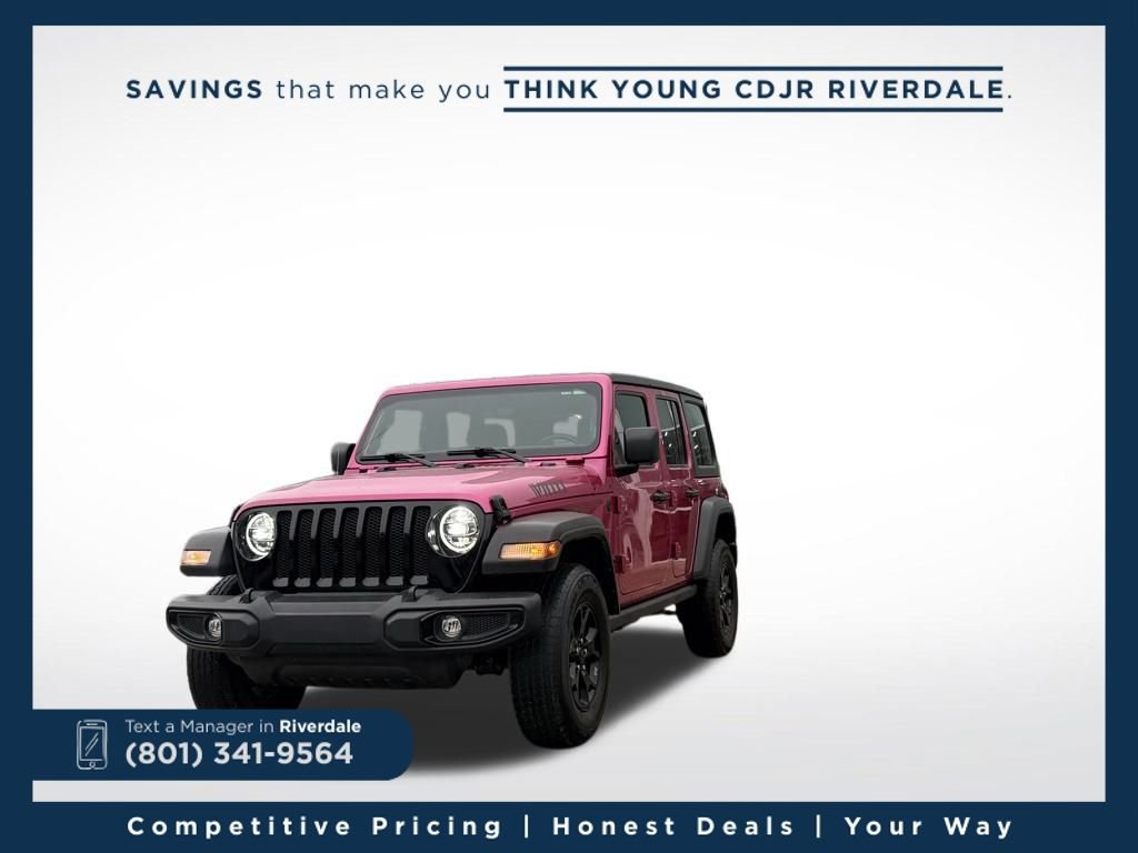 Used 2022 Jeep Wrangler Unlimited Sport image 2