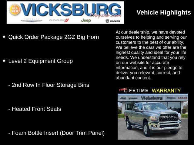 Used 2024 RAM 2500 Big Horn w/ Level 2 Equipment Group AWD/4WD image 19