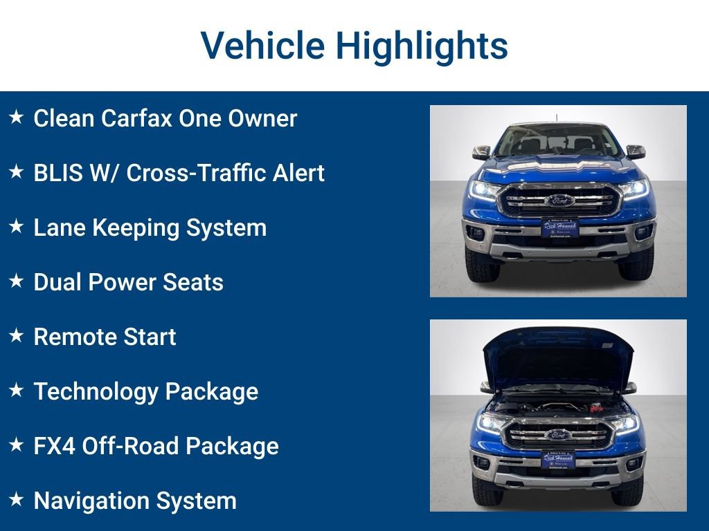 Used 2021 Ford Ranger Lariat w/ Equipment Group 501A High AWD/4WD image 3