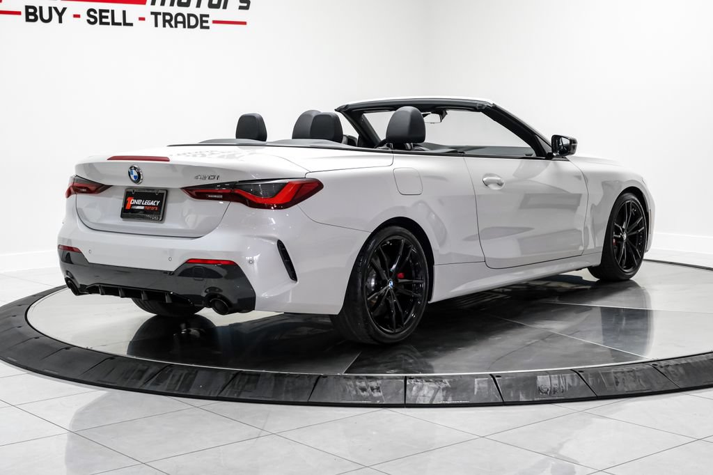 Used 2021 BMW 430i Convertible w/ M Sport Package RWD image 13