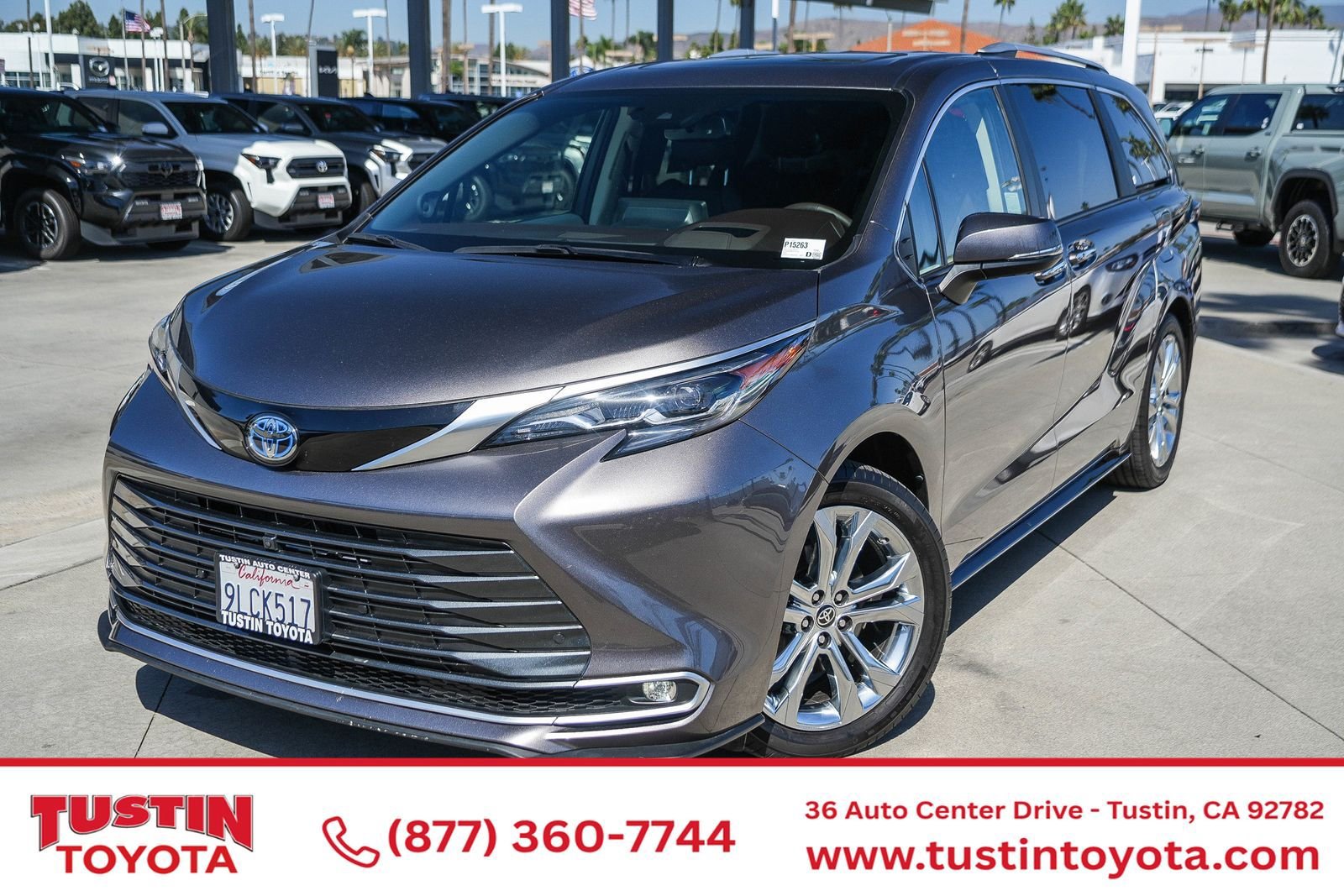 Certified 2024 Toyota Sienna Platinum