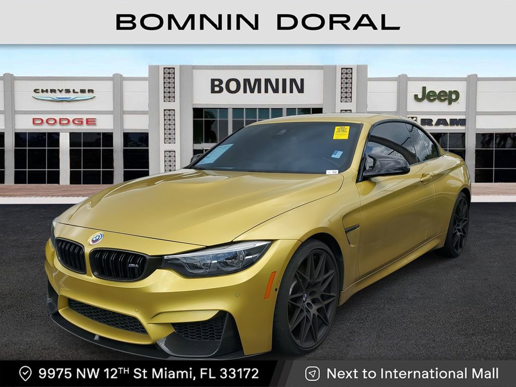 Used 2020 BMW M4 Convertible w/ Competition Package