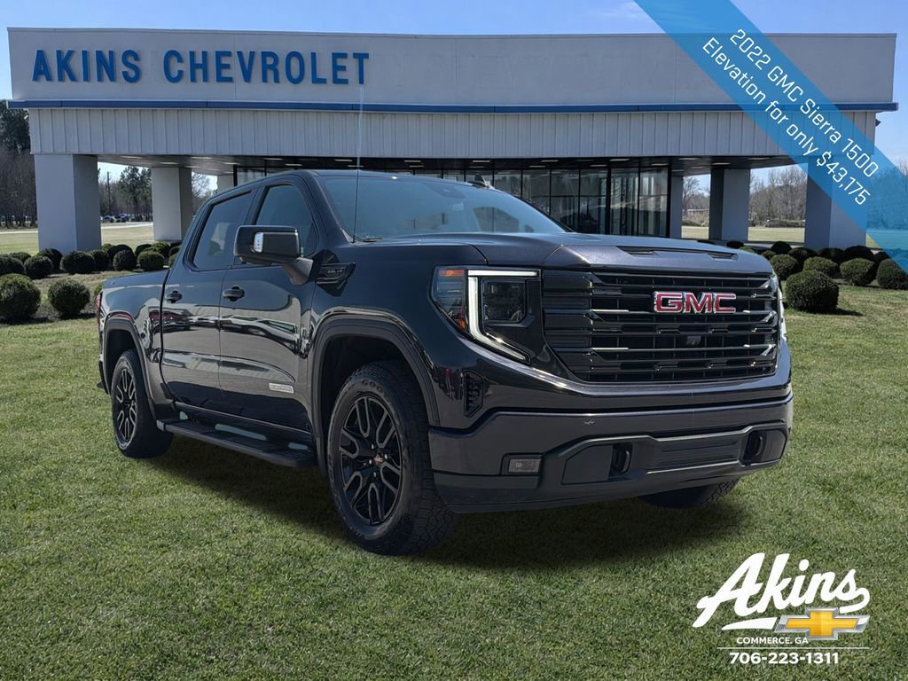 Used 2022 GMC Sierra 1500 Elevation w/ Elevation Premium Package AWD/4WD image 4