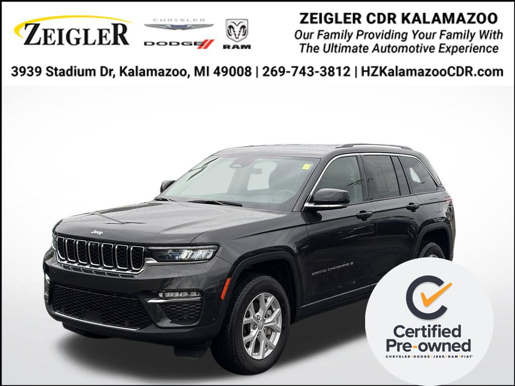 Certified 2023 Jeep Grand Cherokee Limited w/ Luxury Tech Group II