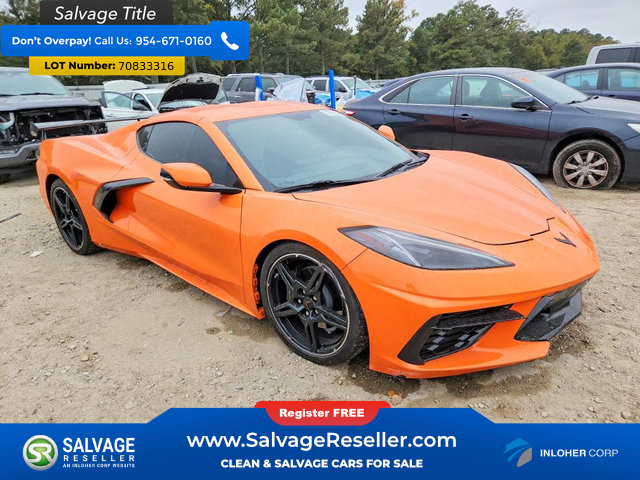 Used 2022 Chevrolet Corvette Stingray Coupe w/ 1LT RWD image 5