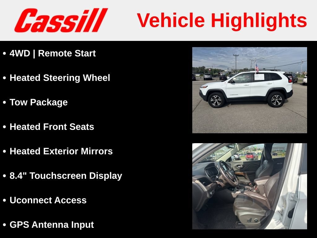 Used 2016 Jeep Cherokee Trailhawk w/ Leather Interior Group AWD/4WD image 7