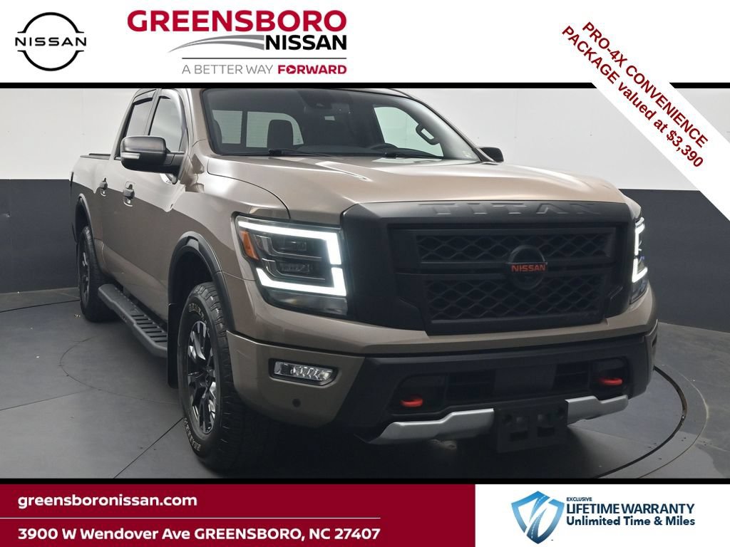 Used 2022 Nissan Titan PRO-4X w/ Pro-4x Convenience Package AWD/4WD video 1
