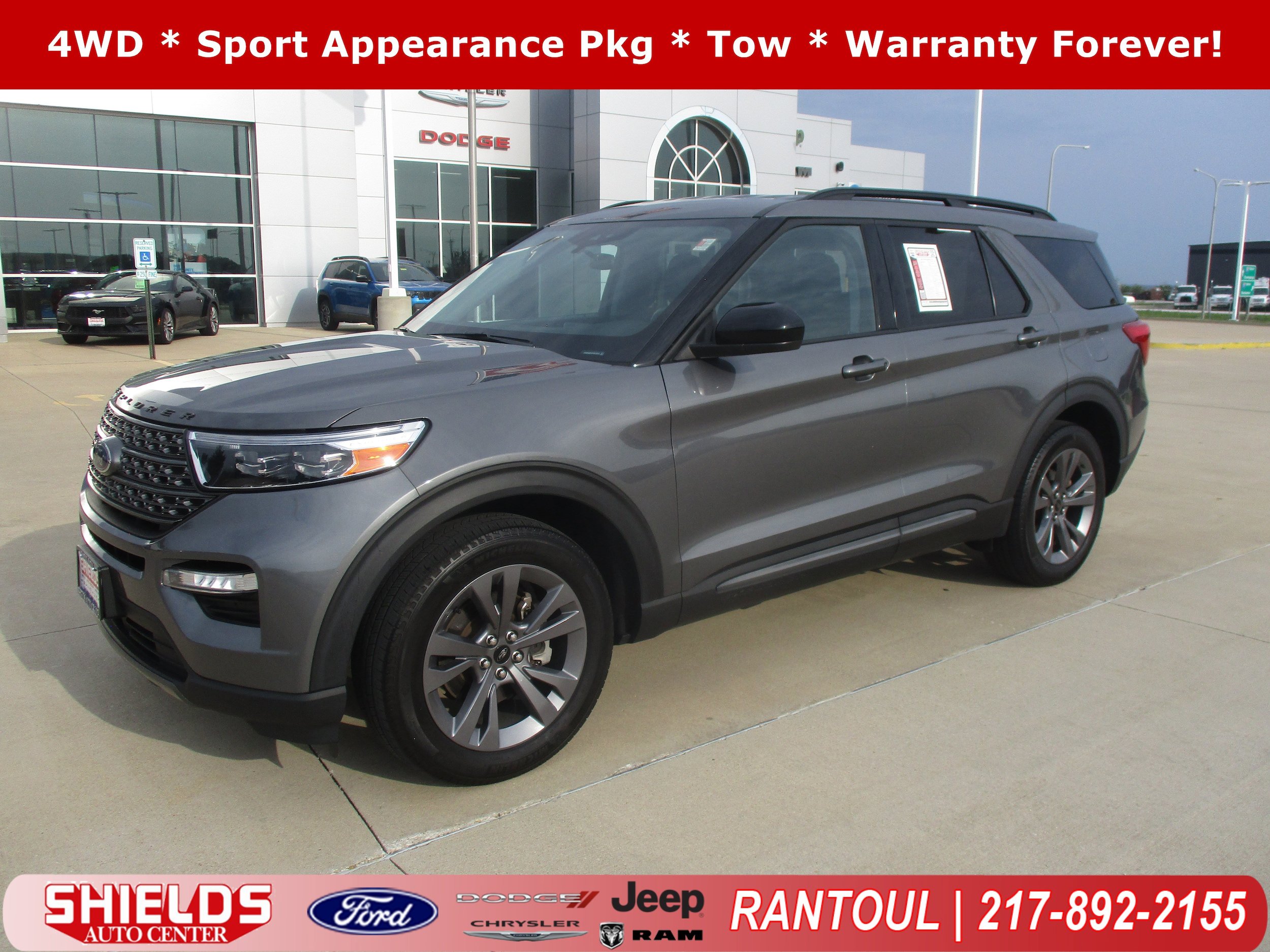 Used 2023 Ford Explorer XLT w/ Equipment Group 202A AWD/4WD image 1