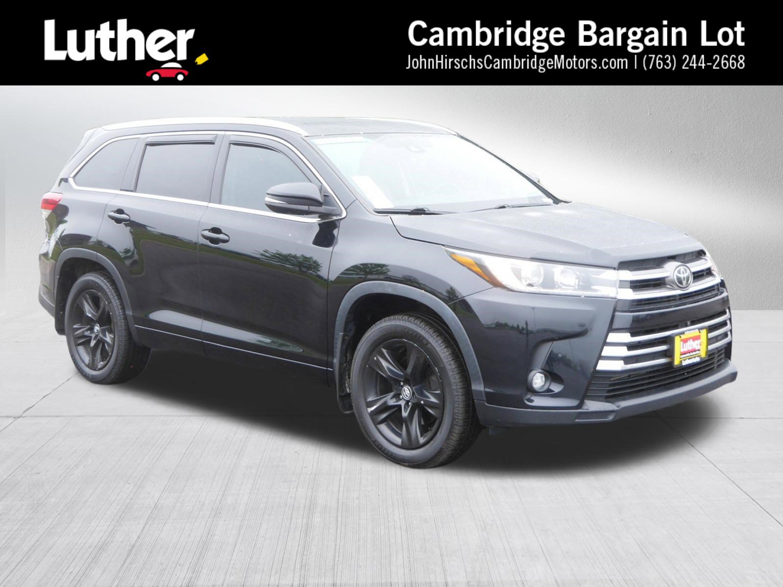 Used 2019 Toyota Highlander Limited AWD/4WD image 1