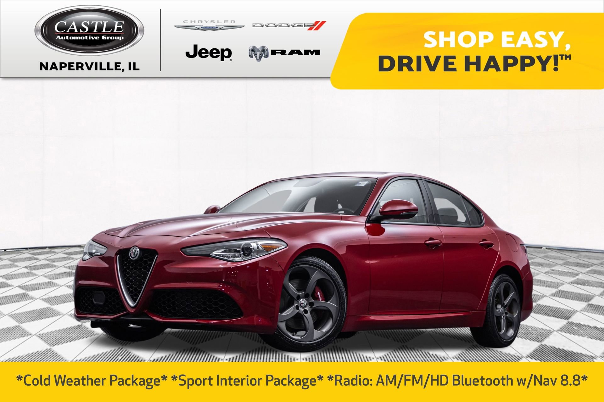 Used 2017 Alfa Romeo Giulia AWD w/ Sport Appearance Package video 1