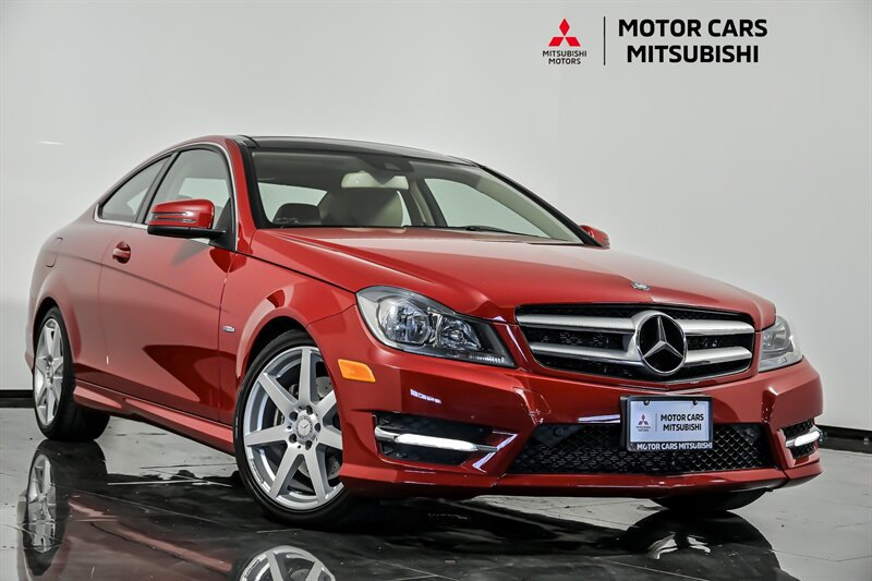 Used 2012 Mercedes-Benz C 350 4MATIC Coupe