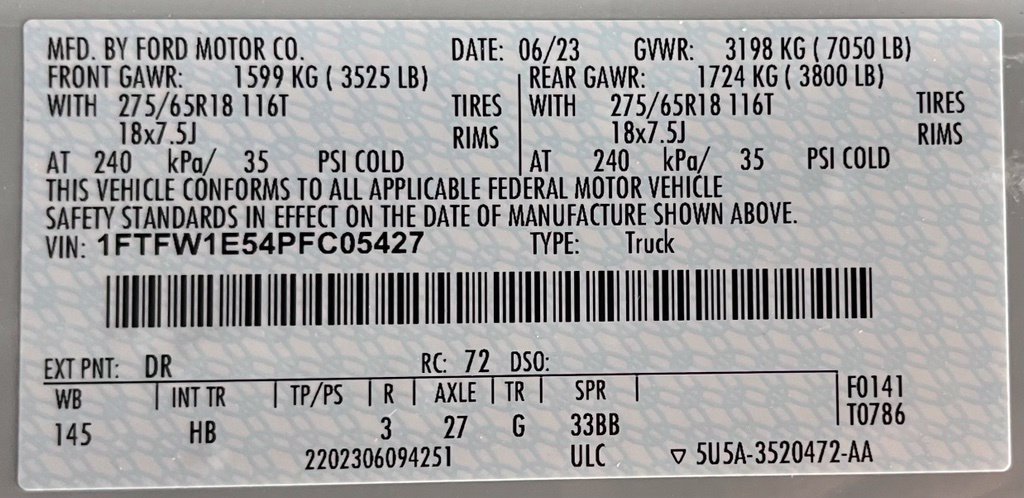 Used 2023 Ford F150 Lariat AWD/4WD image 62