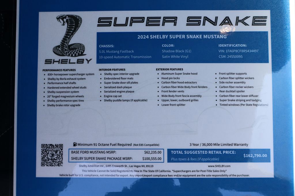 Used 2024 Ford Mustang GT Premium w/ GT Performance Package image 13