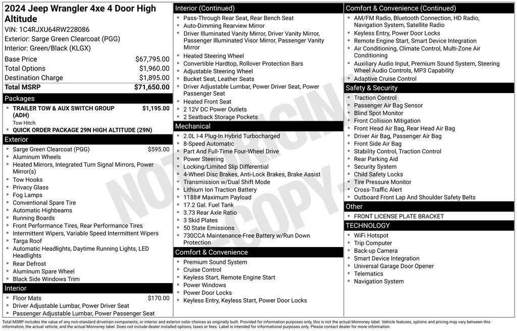 Used 2024 Jeep Wrangler High Altitude image 3