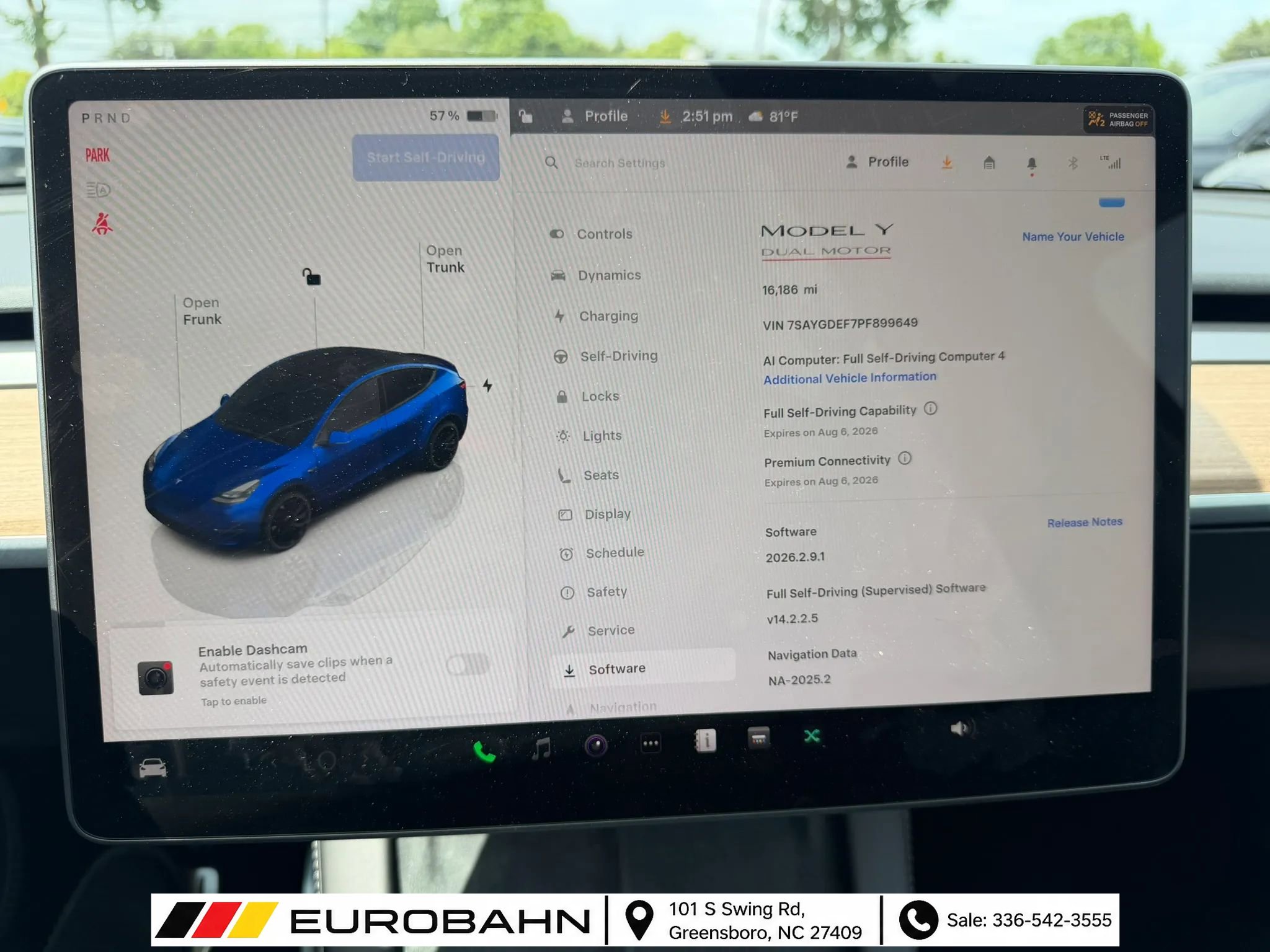 Used 2023 Tesla Model Y Performance AWD/4WD image 11