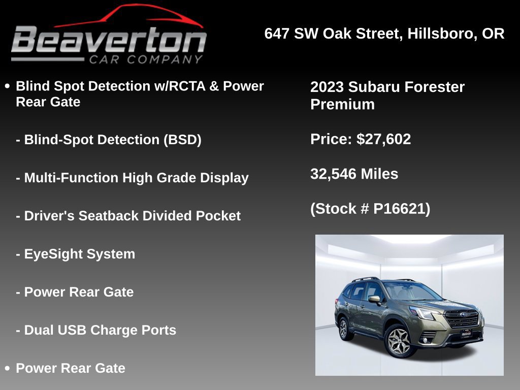 Used 2023 Subaru Forester Premium AWD/4WD image 9