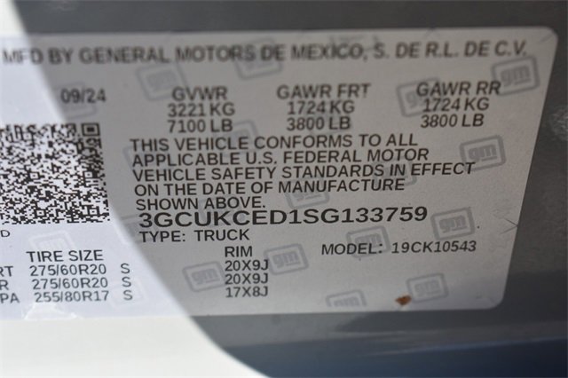 Certified 2025 Chevrolet Silverado 1500 Custom Trail Boss image 36