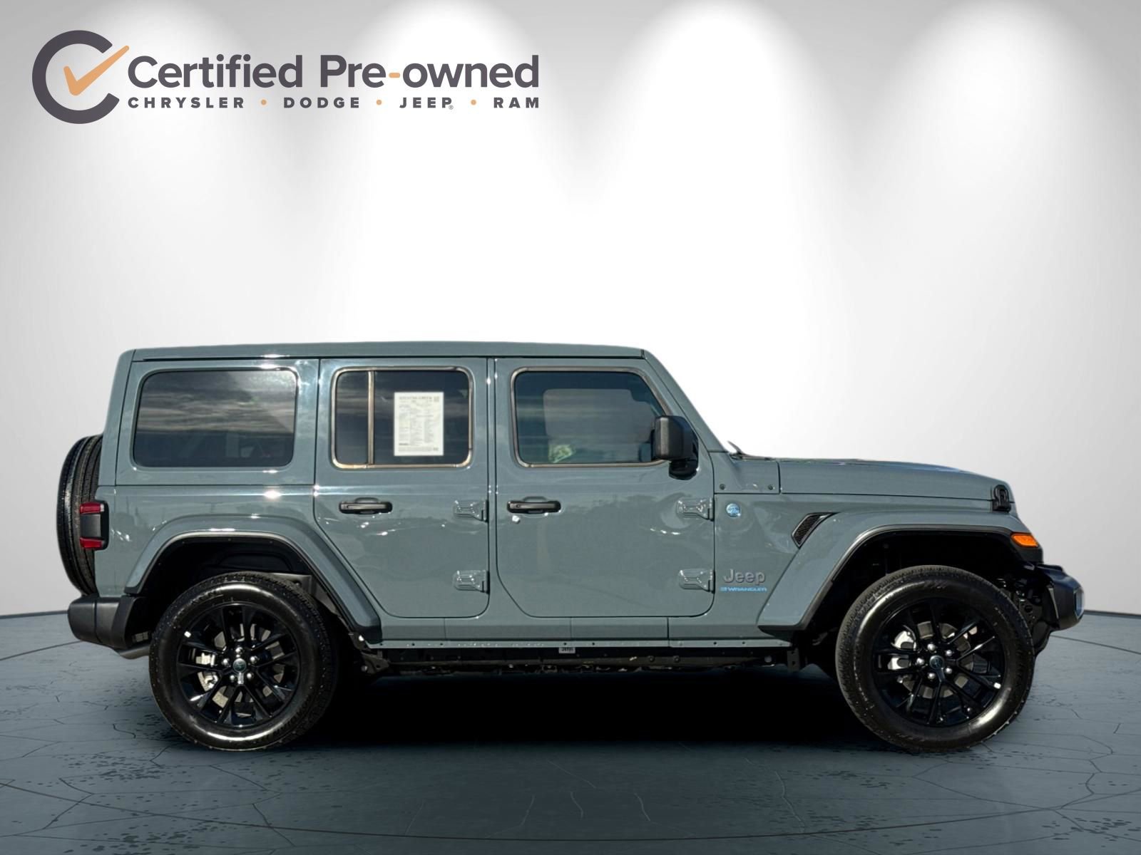 Certified 2025 Jeep Wrangler Unlimited Sahara w/ Safety Group image 3