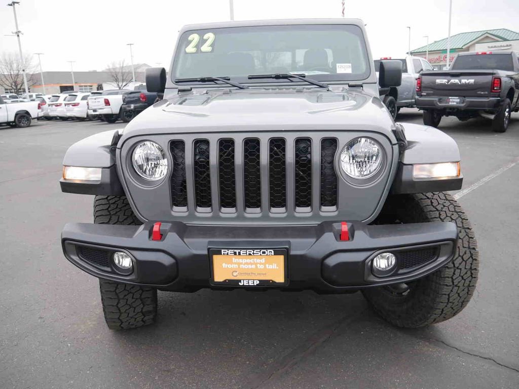 Certified 2022 Jeep Gladiator Rubicon w/ Trailer Tow Package image 3