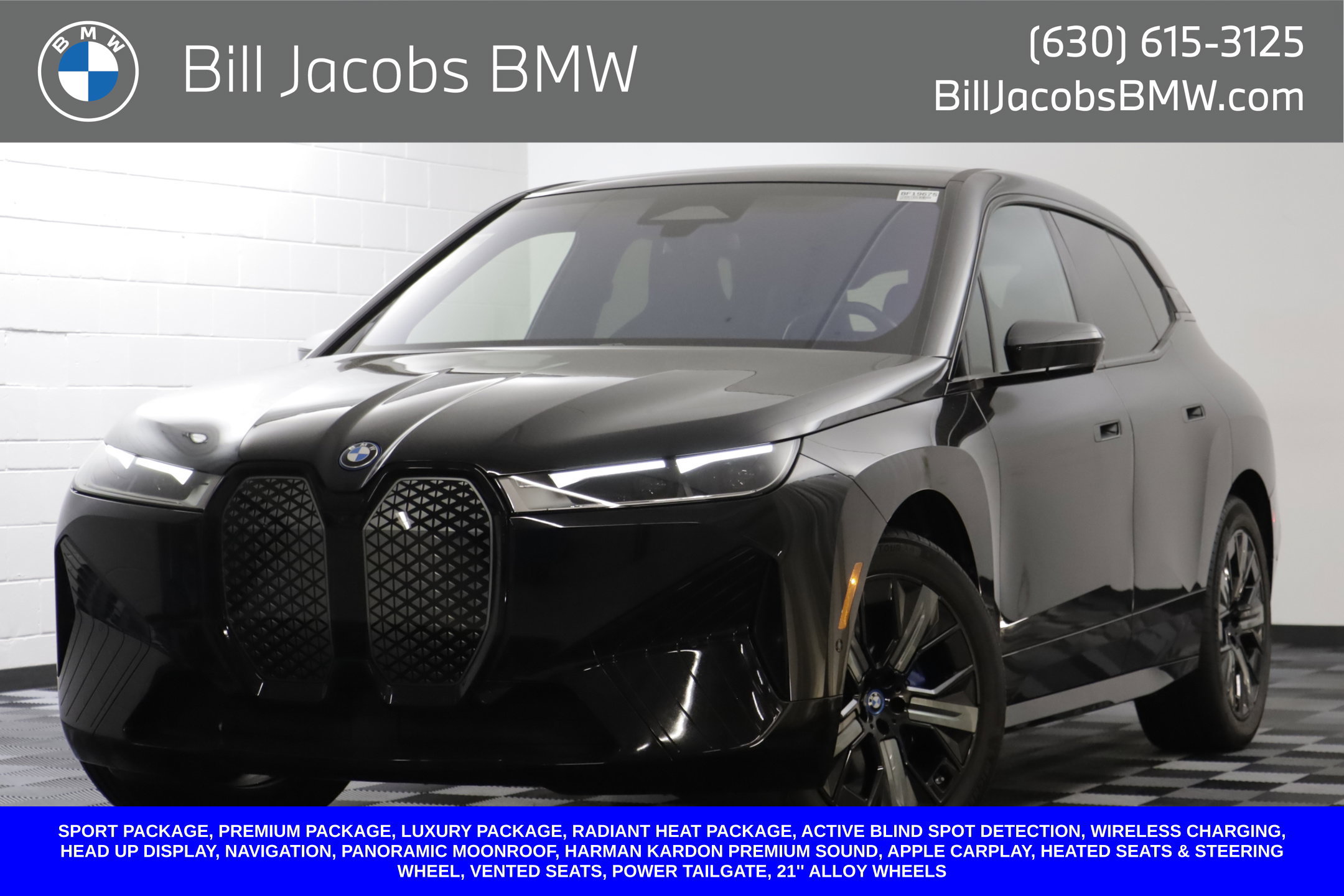 Used 2024 BMW iX xDrive50 w/ Premium Package AWD/4WD image 1