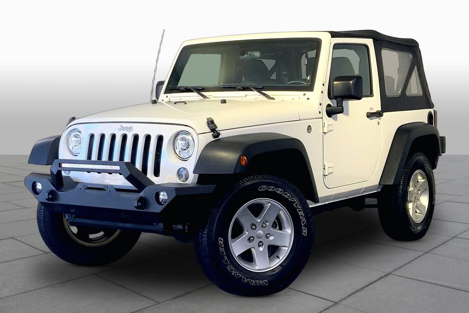 Used 2017 Jeep Wrangler Sport w/ Quick Order Package 24S AWD/4WD image 1