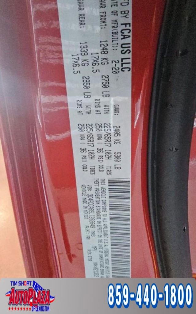 Used 2020 Dodge Journey SE w/ SE Popular Equipment Group image 10