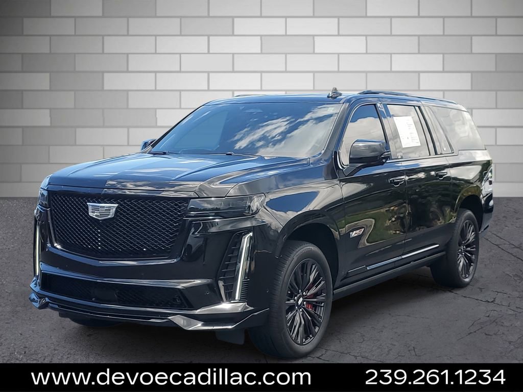 Certified 2023 Cadillac Escalade ESV V w/ LPO, ONYX Package