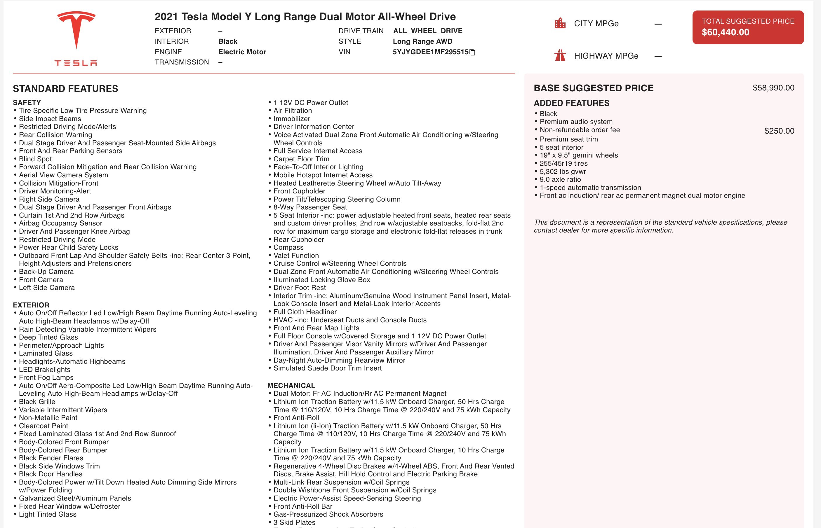 Used 2021 Tesla Model Y Long Range image 2