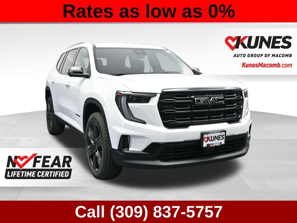 New 2026 GMC Acadia Elevation w/ Black Edition
