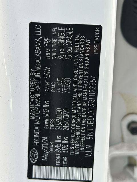 Used 2024 Hyundai Santa Cruz Limited AWD/4WD image 37