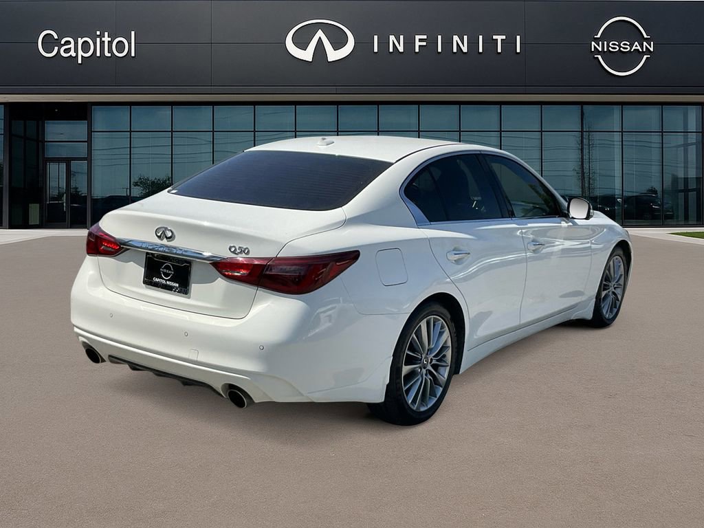 Used 2022 INFINITI Q50 Luxe w/ Cargo Package image 5