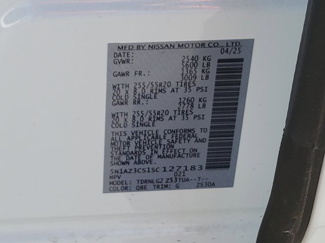 New 2025 Nissan Murano SL w/ Cargo Package image 13