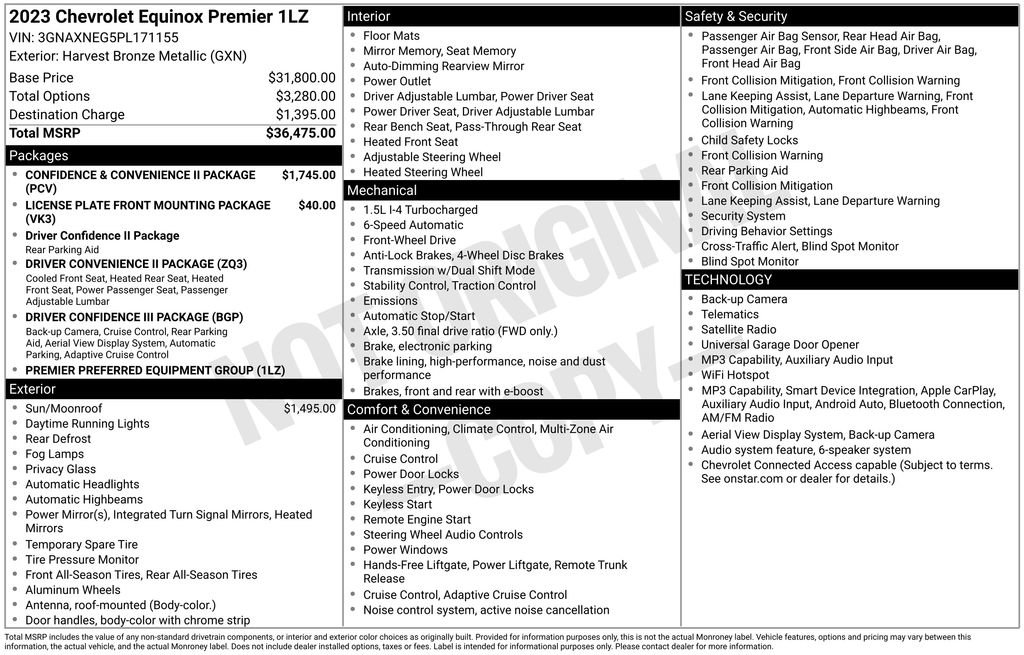 Certified 2023 Chevrolet Equinox Premier FWD image 14