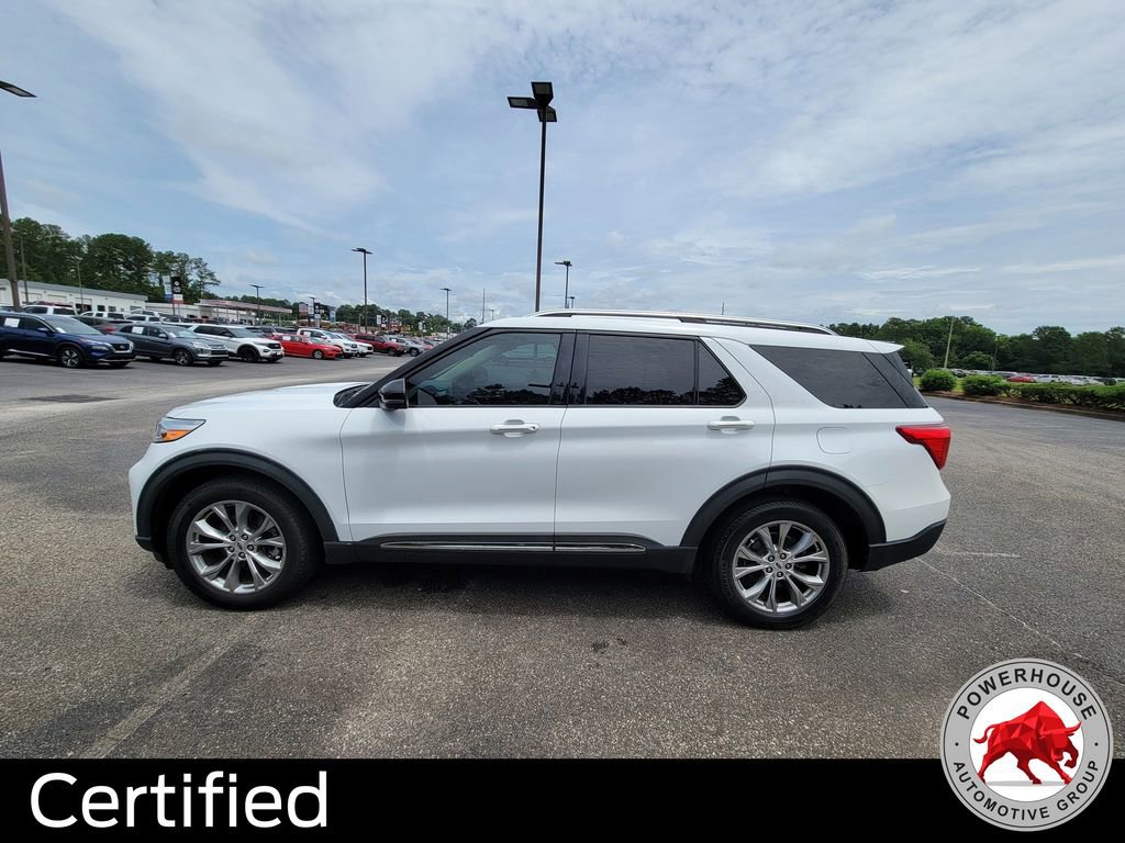 Certified 2021 Ford Explorer Limited w/ Equipment Group 301A AWD/4WD image 3