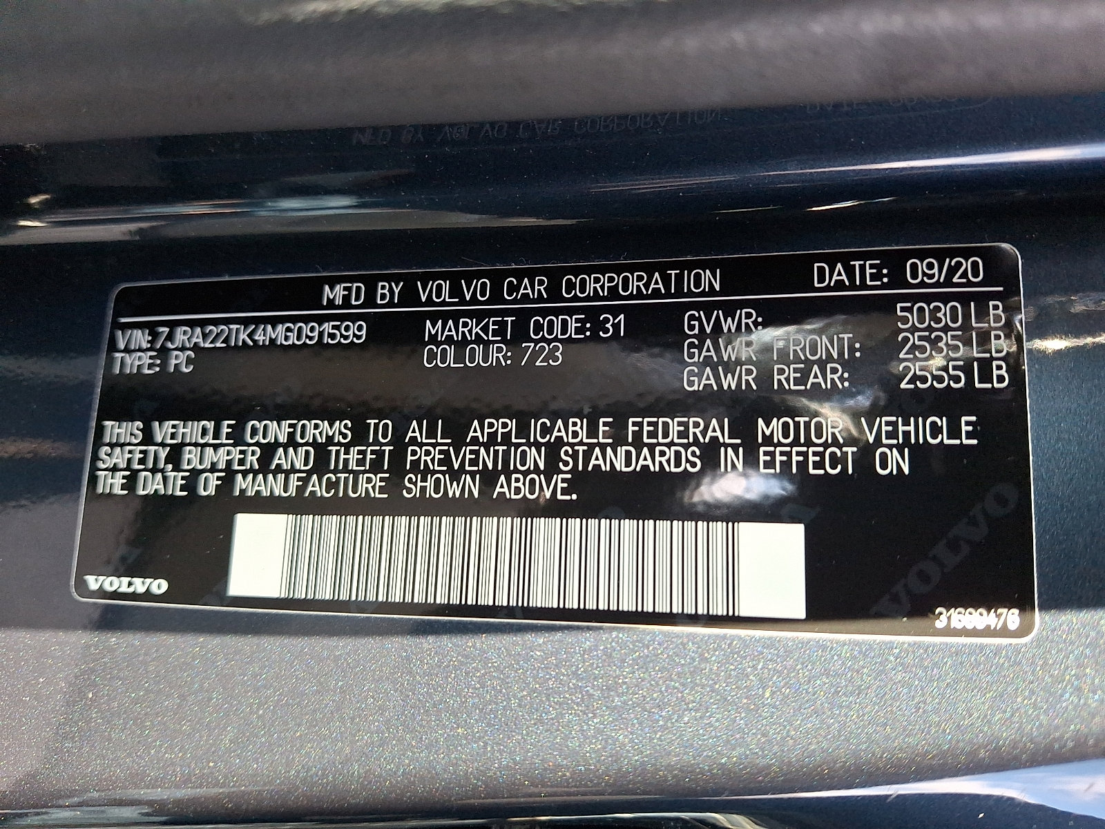 Used 2021 Volvo S60 T6 Momentum w/ Climate Package image 27