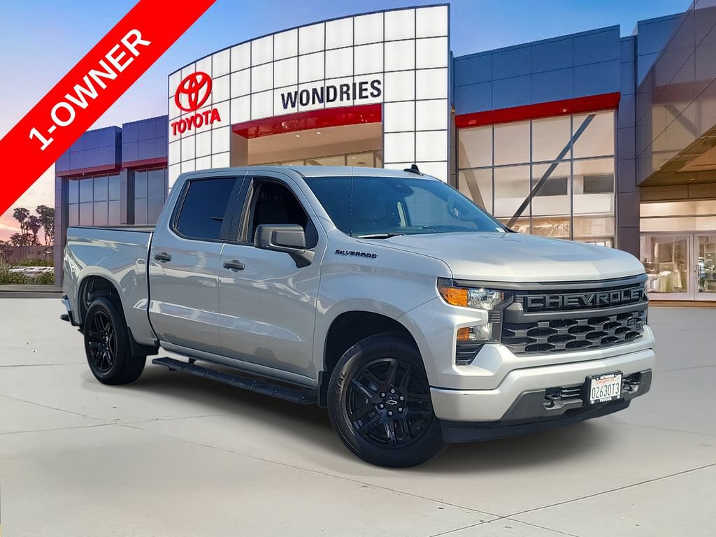 Used 2022 Chevrolet Silverado 1500 Custom w/ LPO, Dark Essentials Package