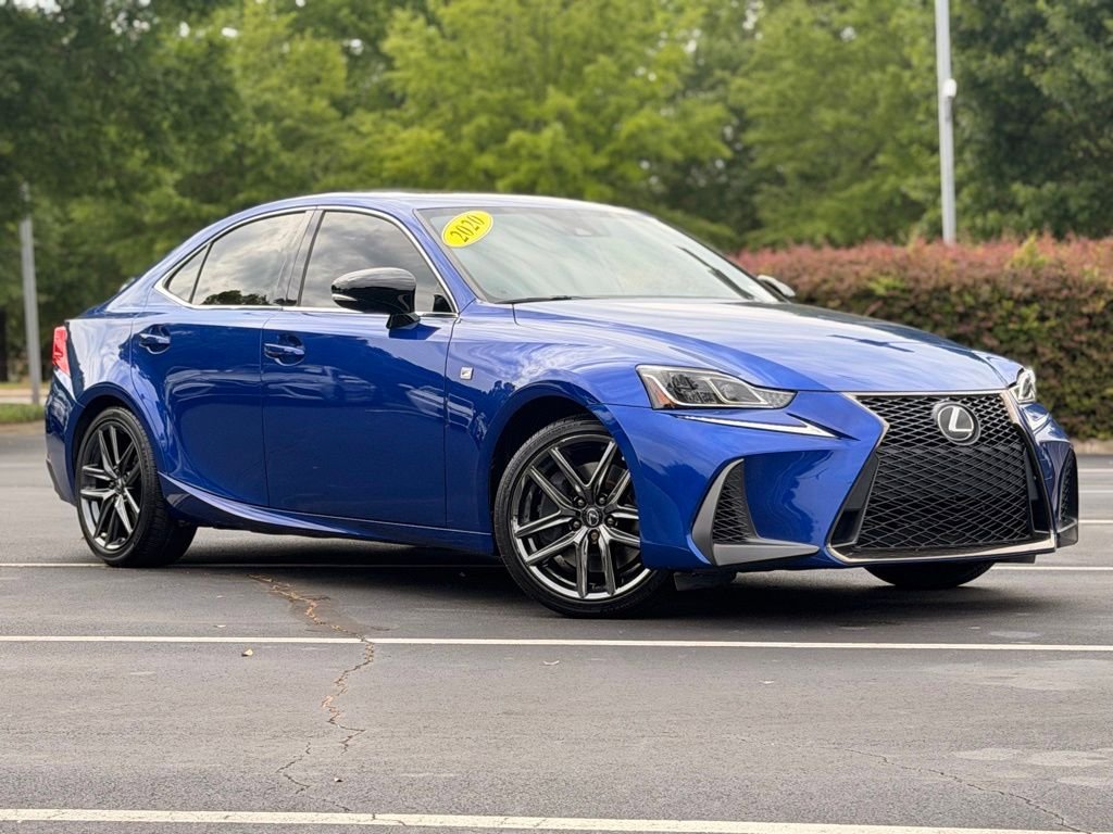 Used 2020 Lexus IS 300 F Sport w/ Blackline Edition RWD image 2