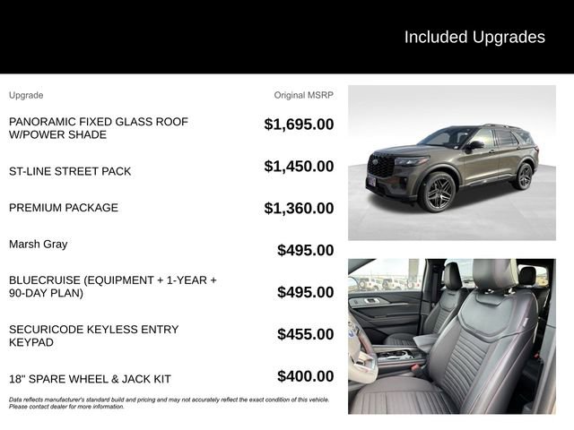 New 2026 Ford Explorer ST-Line w/ ST-Line Street Pack image 5