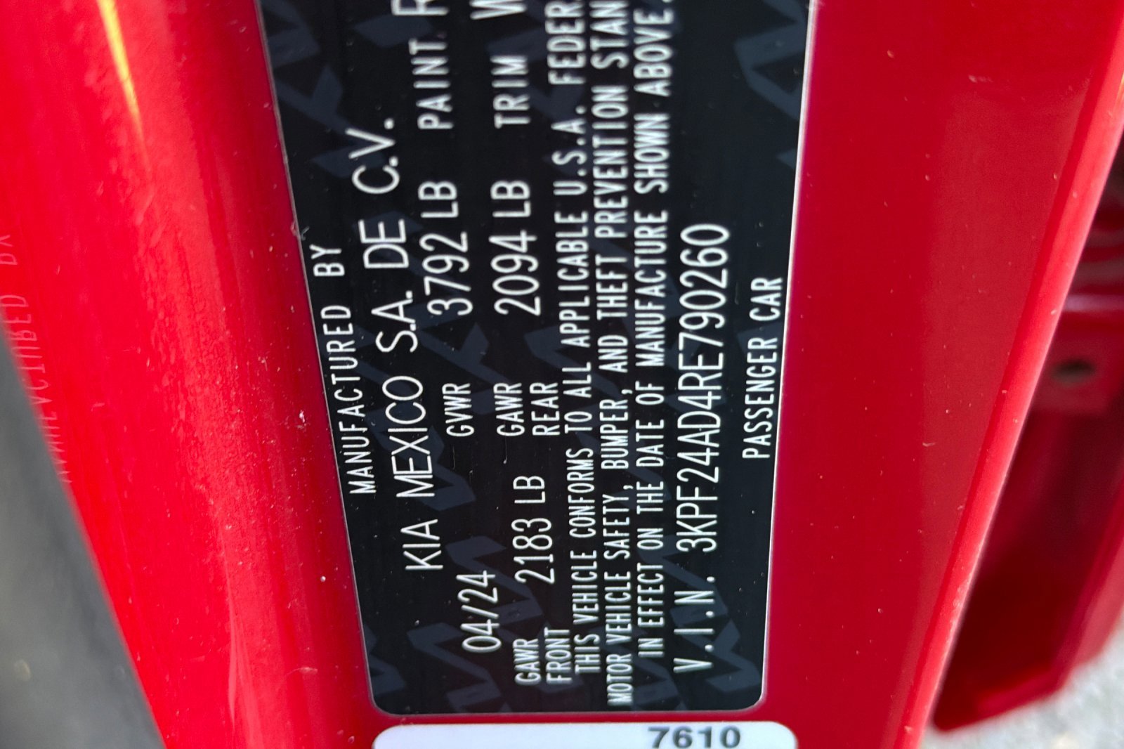 Used 2024 Kia Forte LXS image 26