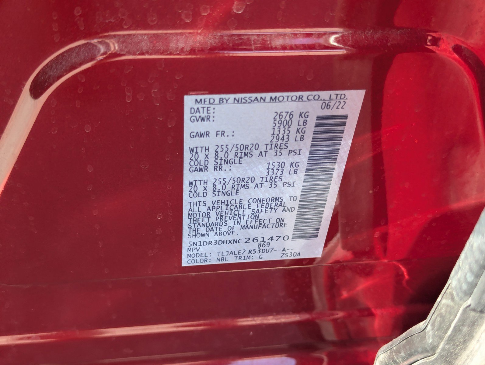 Used 2022 Nissan Pathfinder Platinum w/ Cargo Package image 18